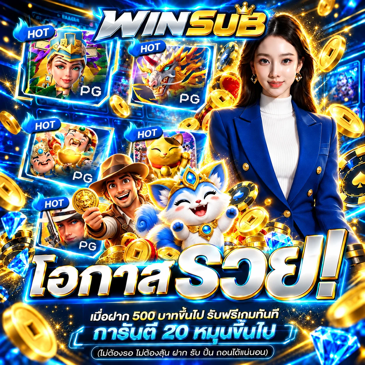 WINSUB ทางเข้าเว็บตรง สล็อต บาคาร่า และกีฬา